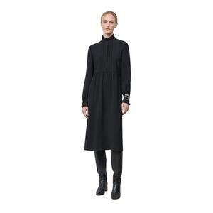 LAFAYETTE 148 NEW YORK- Roslyn Dress In Finesse Crepe - Large - Excellent Cond.